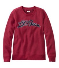 Women's L.L.Bean 1912 Sweatshirt, Full-Zip Hooded Classic Navy Large, Polyester Cotton Blend/Metal, Regular