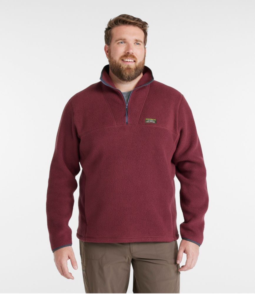 Men's Katahdin Fleece Pullover, Marsh Olive, small image number 4