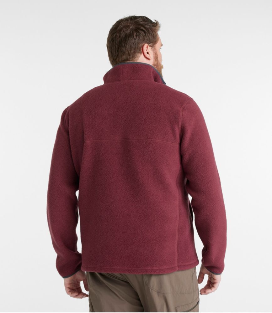 Men's Katahdin Fleece Pullover, Dark Marine Blue, small image number 5