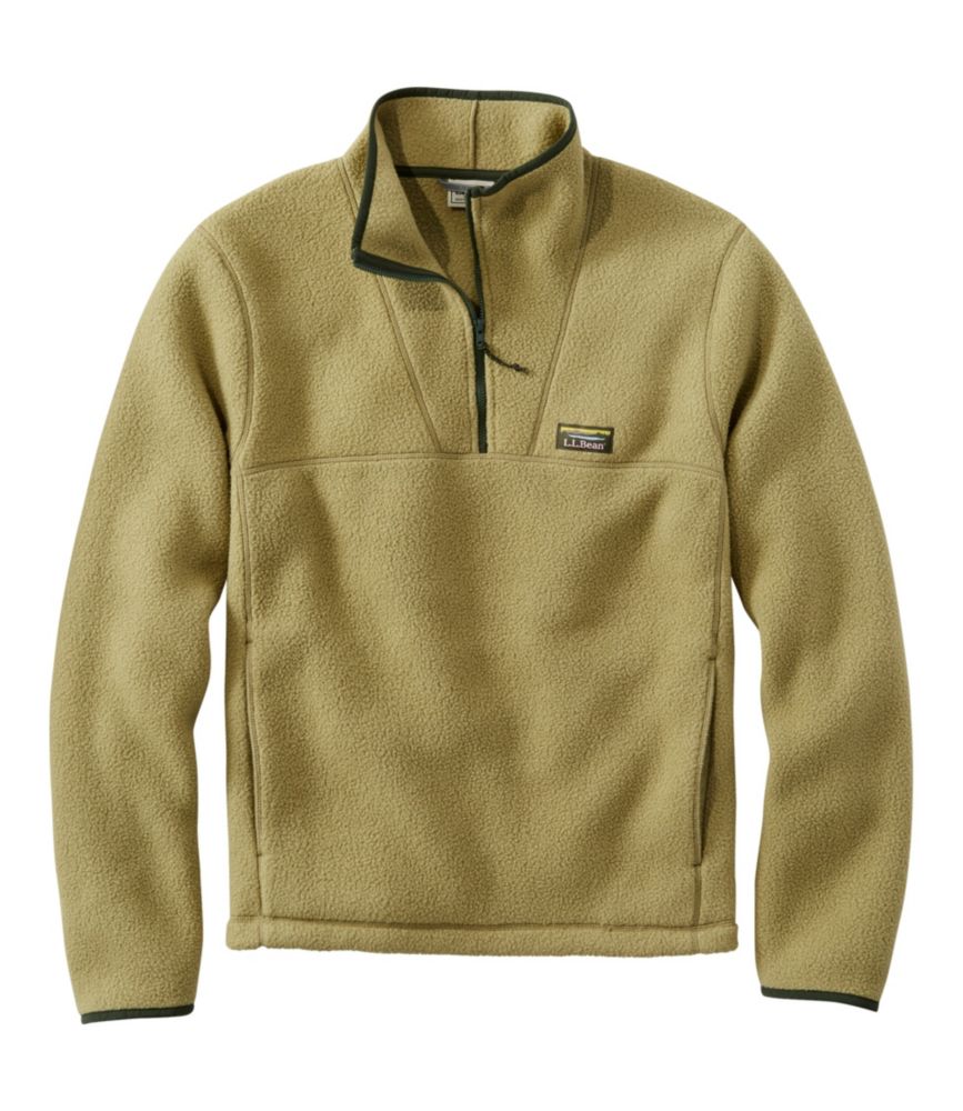 Men's Katahdin Fleece Pullover, Marsh Olive, small image number 1