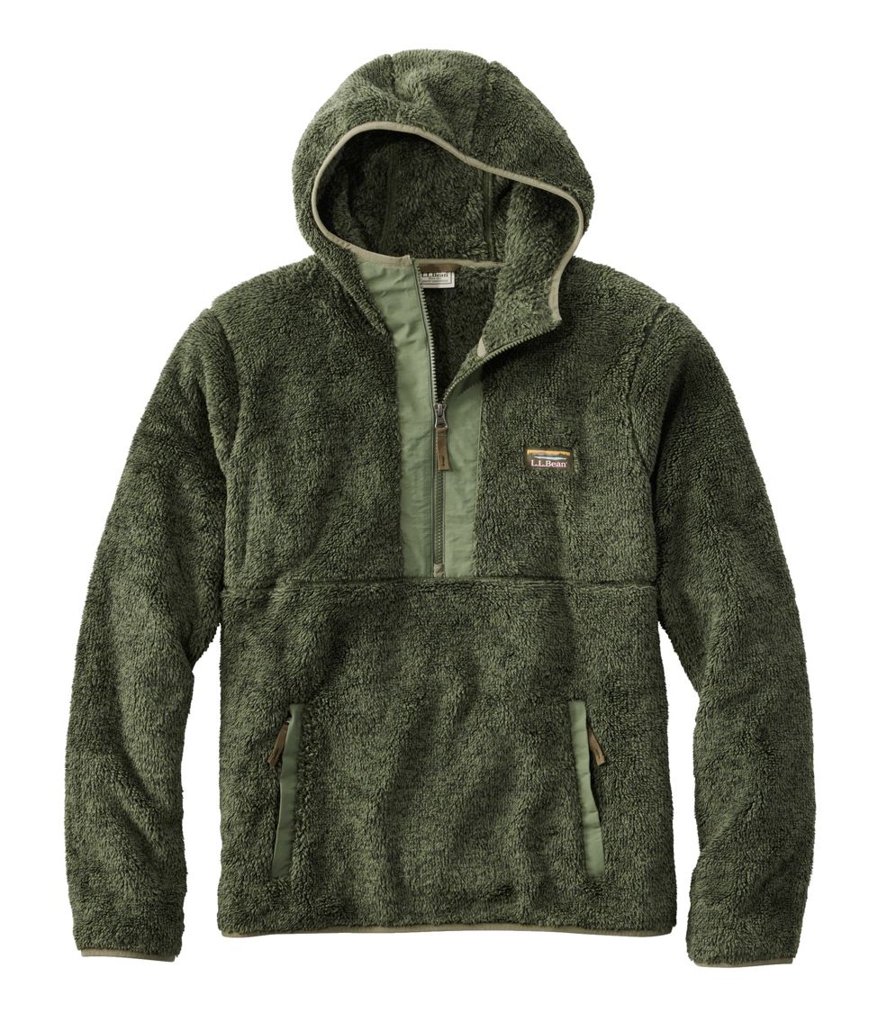 Half-Zip Pile Fleece, Sand