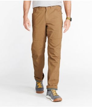 Men's Riverton Pants with Stretch, Standard Fit, Lined