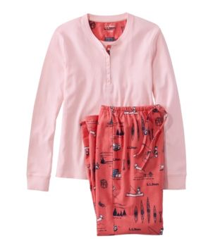 Women's Cozy PJ Set, Print