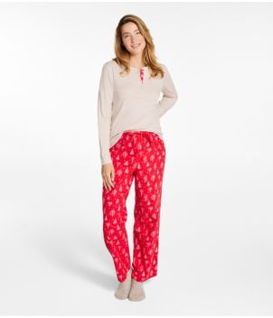 Women's Cozy PJ Set, Print