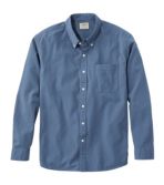 Men's Organic Cotton Seersucker Shirt, Long-Sleeve, Traditional Fit