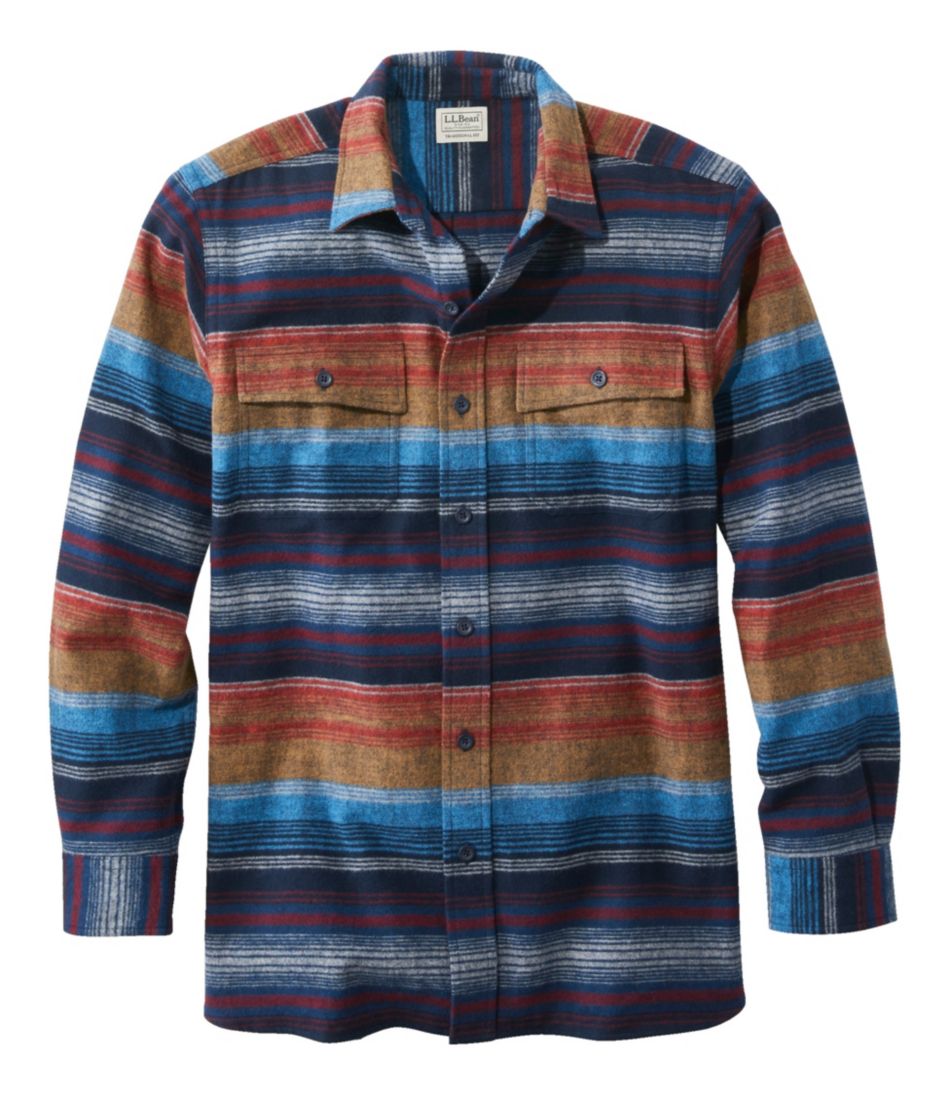 Men's Chamois Shirt, Traditional Fit, Stripe | Shirts at L.L.Bean