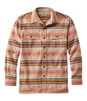 Men's Chamois Shirt, Traditional Fit, Stripe