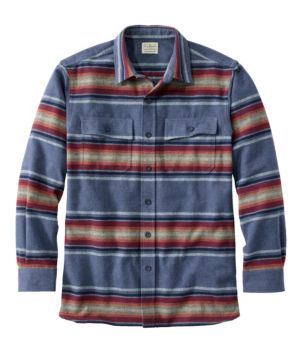 Men's Chamois Shirt, Traditional Fit, Stripe