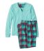  Color Option: Blue Turquoise Plaid, $69.95.