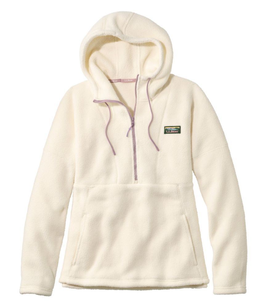 half zip hoodie fleece