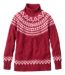 Color Option: Rustic Red Fair Isle, $89.95