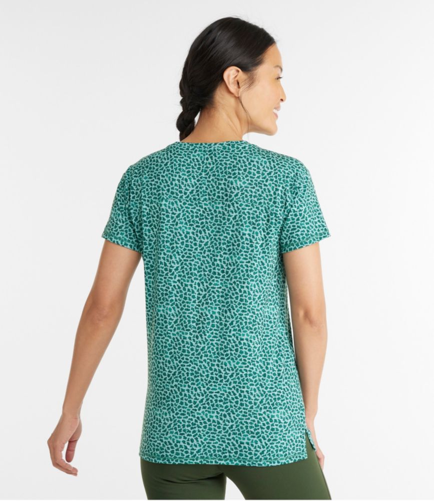 Women's Streamside Tee, Short-Sleeve Open Crewneck Print, , small image number 2