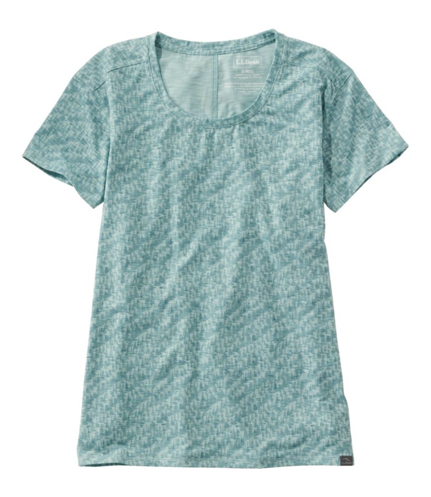 Women's Streamside Tee, Short-Sleeve Open Crewneck Print, , small image number 3