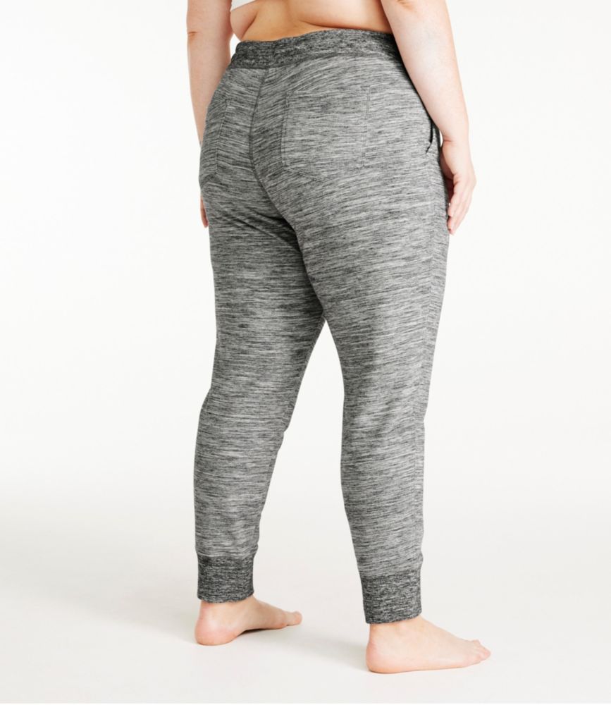 Women's Bean's Cozy Jogger, Marled, Light Gray Marl, small image number 3