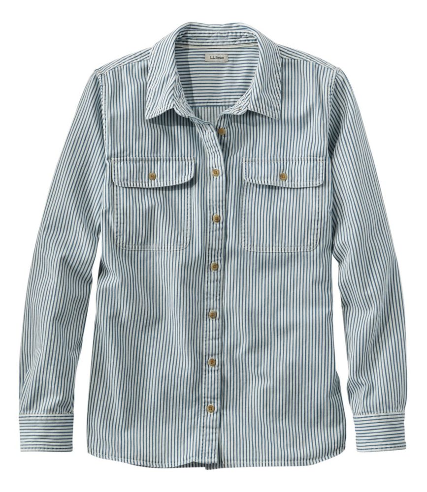 ll bean womens denim shirt