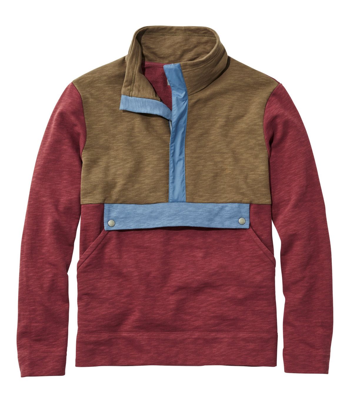 Men's Signature Vintage Pullover Sweatshirt, Colorblock