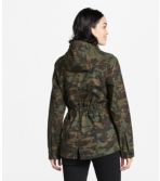 Women's Hooded Ripstop Jacket, Camo