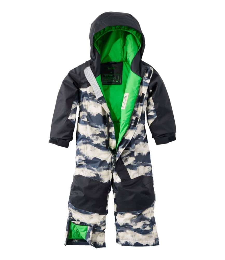 Infants' and Toddlers' Cold Buster Snowsuit, Print, Midnight Black Cloud, small image number 5