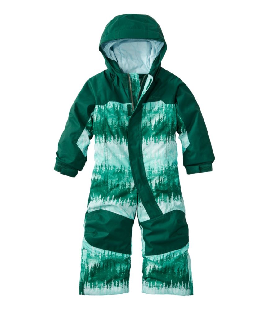 Infants' and Toddlers' Cold Buster Snowsuit, Print, Warm Teal Tree Camo, small image number 1