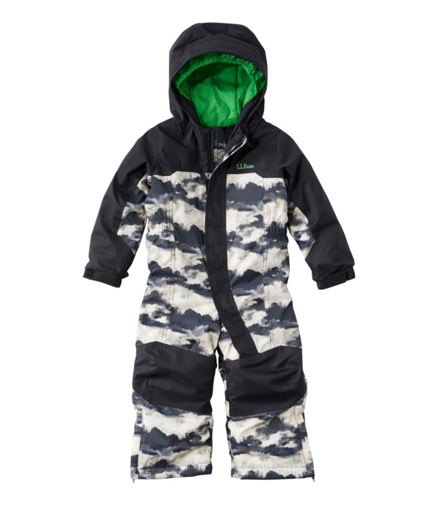 Infants' and Toddlers' Cold Buster Snowsuit, Print, Midnight Black Cloud, small image number 1