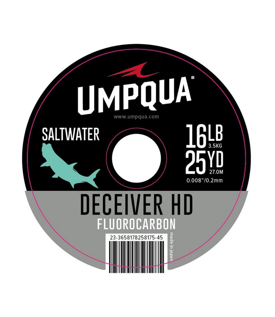 Umpqua Deceiver HD Big Game Fluorocarbon Tippet, 25 yds.