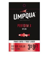 Umpqua Perform X Trout Leader, 3-Pack