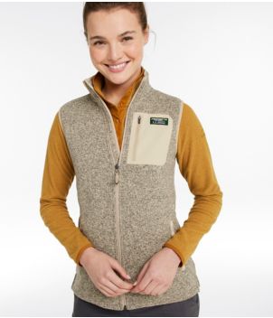 Women's L.L.Bean Sweater Fleece Long Vest