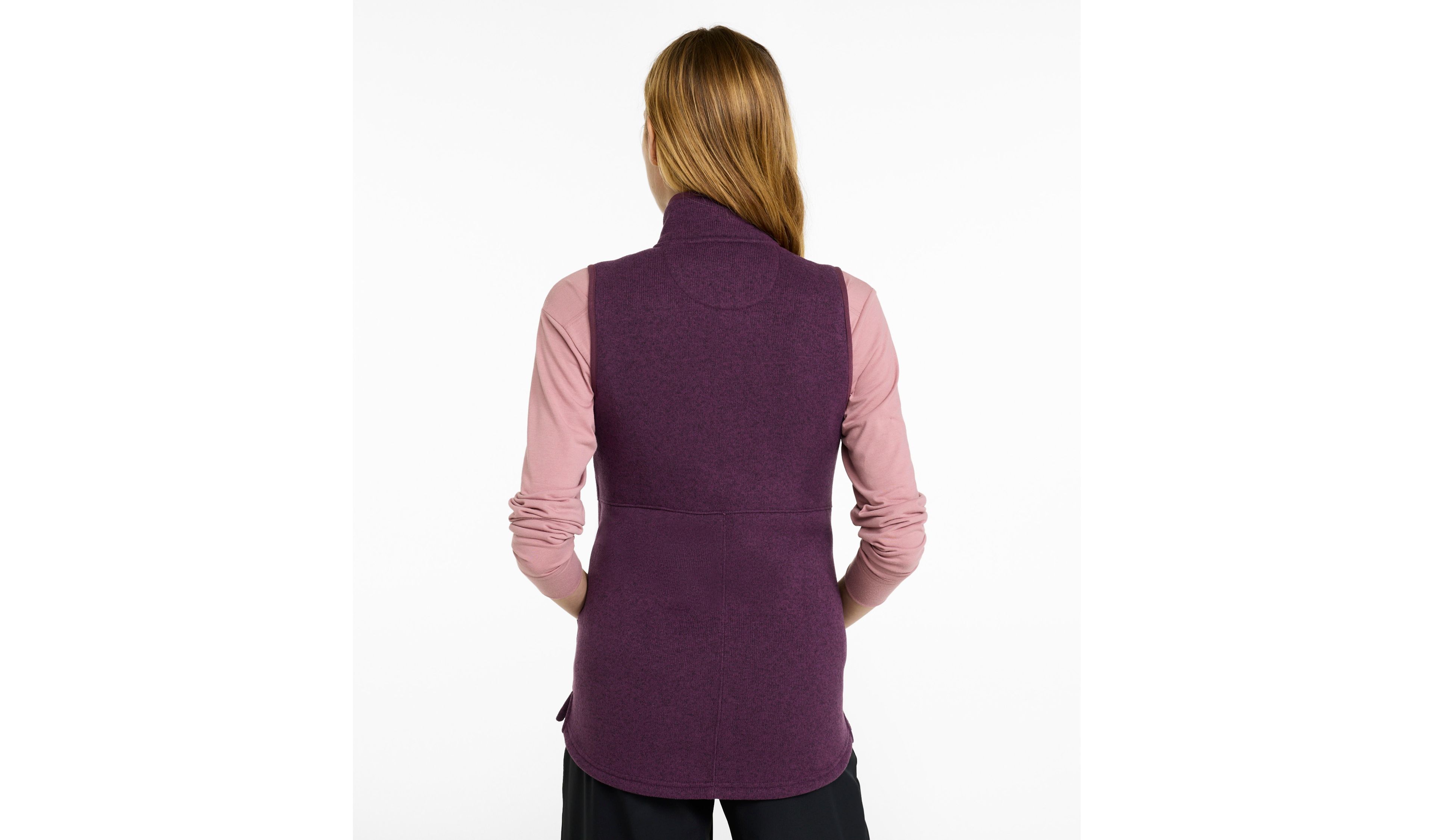 Women's L.L.Bean Sweater Fleece Long Vest