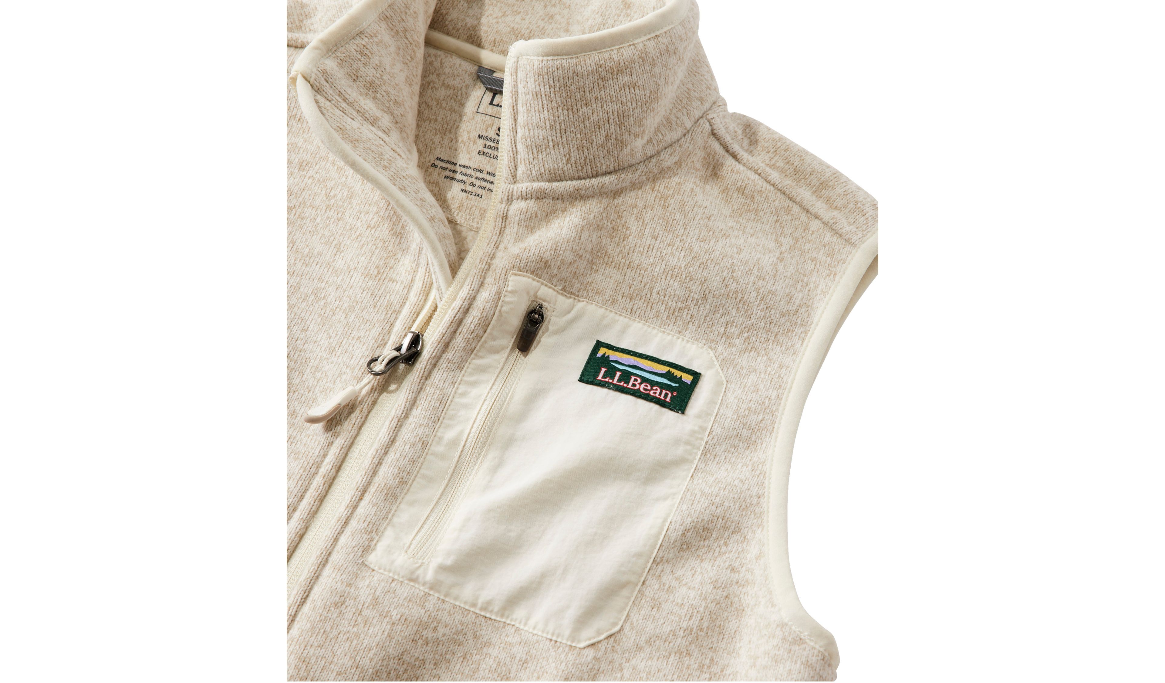 Women's L.L.Bean Sweater Fleece Long Vest