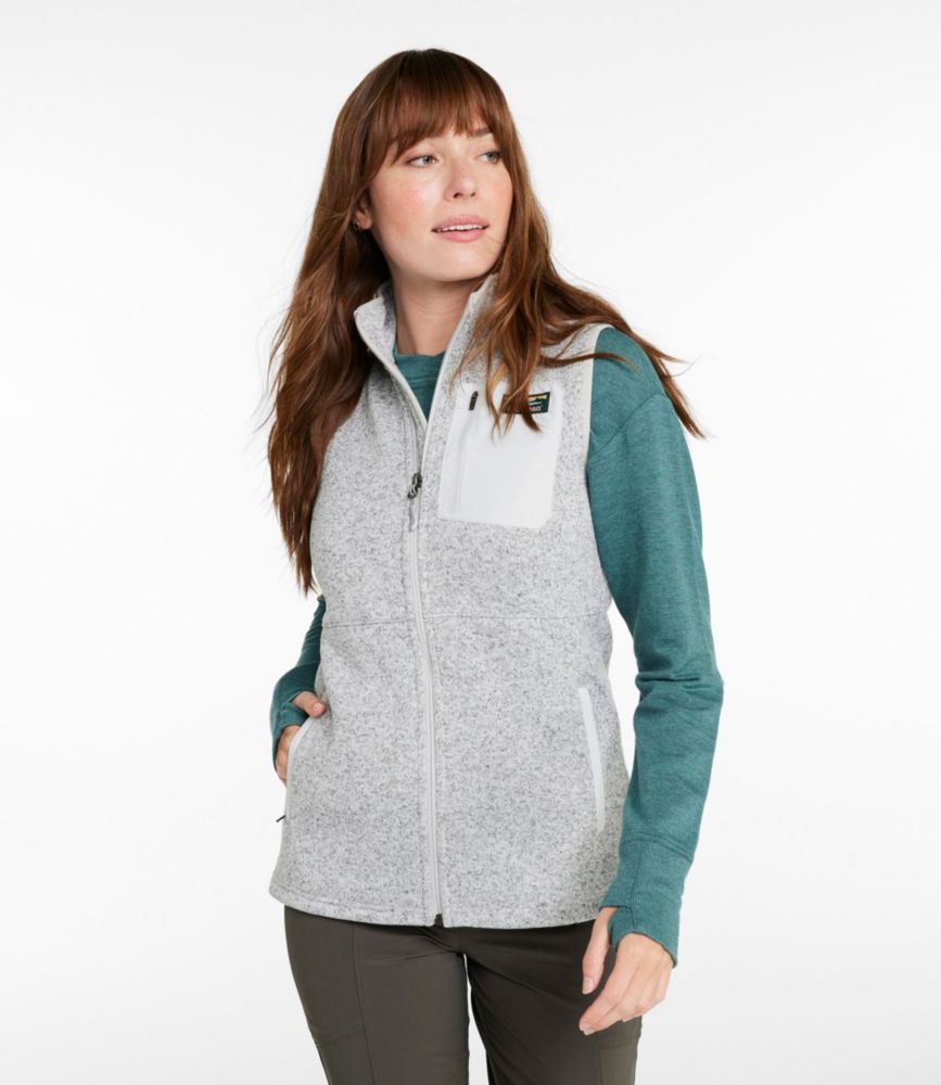 Women's L.L.Bean Sweater Fleece Long Vest