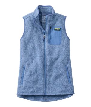 Women's L.L.Bean Sweater Fleece Long Vest