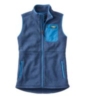 L.L. Bean Women's Fleece Vest Size Large Gray Full Zip Outdoor