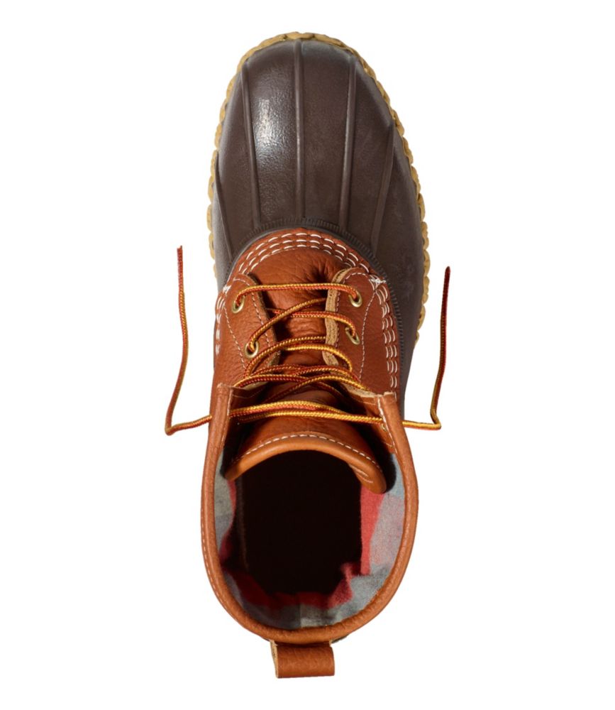 Men's Bean Boots 8", Flannel-Lined Insulated