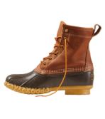 Women's Bean Boot 8" Leather PrimaLoft Flannel-Lined