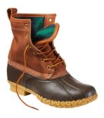 Women's Bean Boots 8", Flannel-Lined Insulated