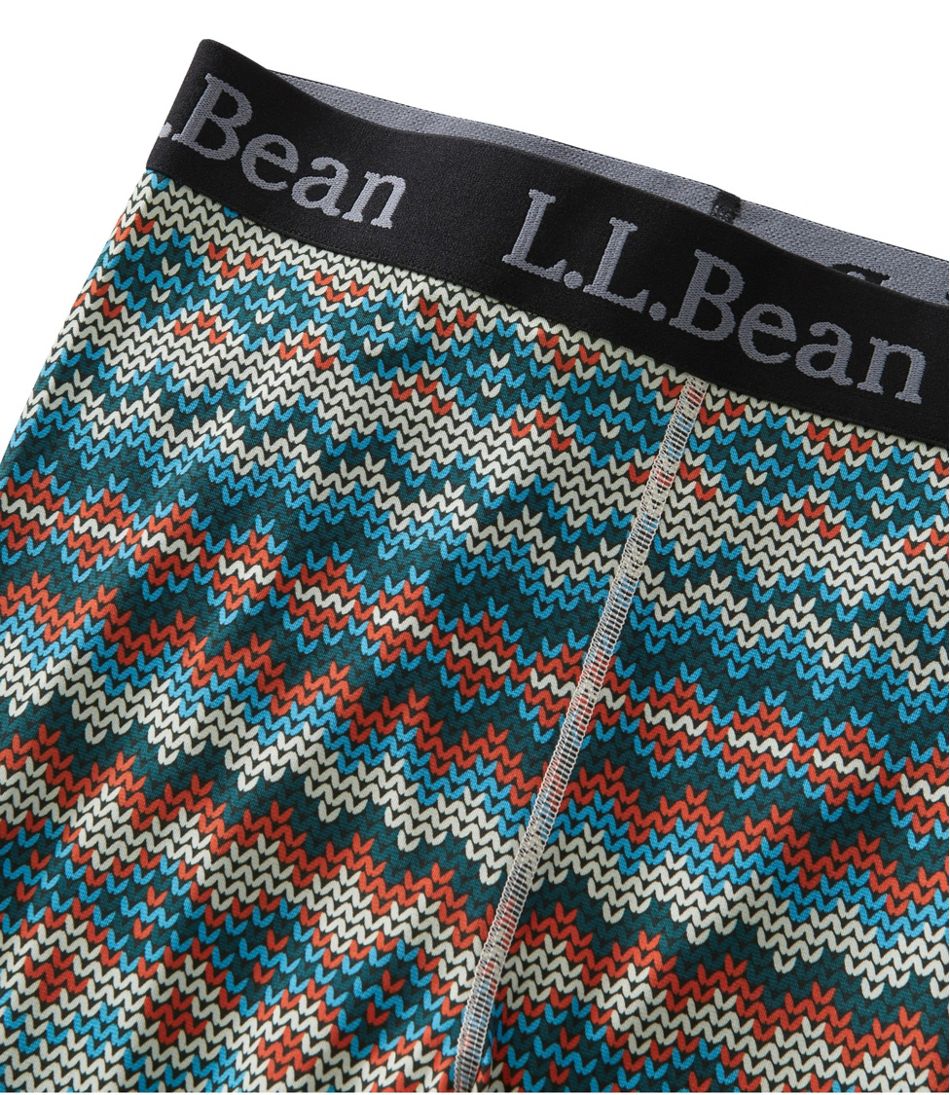 Women's L.L.Bean Lightweight Base Layer Pants, Print