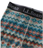 Women's L.L.Bean Lightweight Base Layer Pants, Print