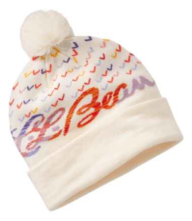 Adults' Katahdin Pom Hat, L.L.Bean Logo