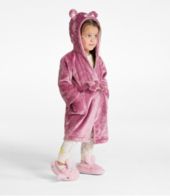 Toddlers' Cozy Animal Robe, Hooded