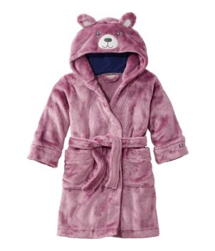 Toddlers' Cozy Animal Robe, Hooded