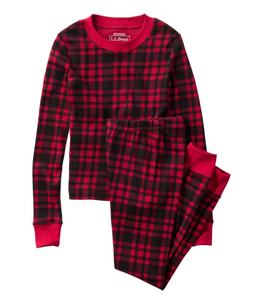 Kids' Organic Cotton Fitted Pajamas