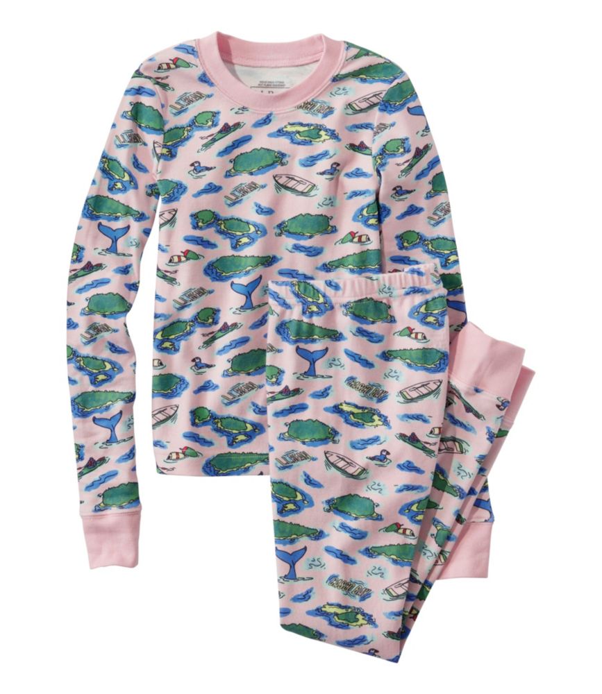 Kids' Organic Cotton Fitted Pajamas