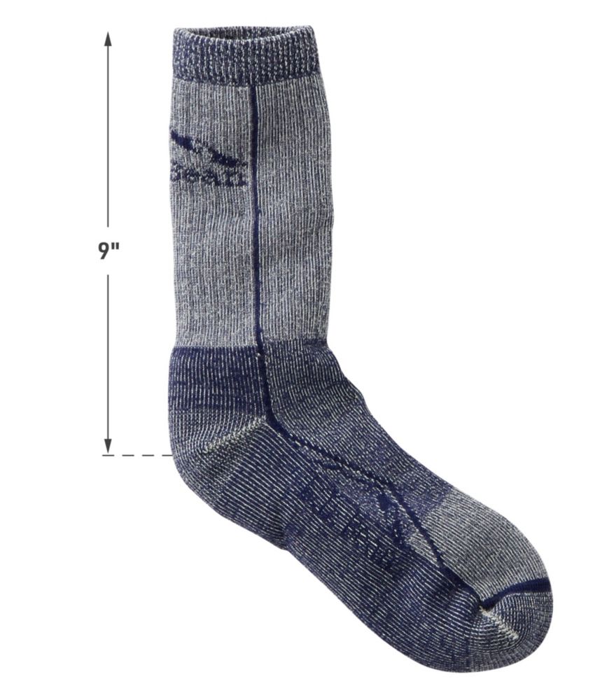 Adults' Cresta Wool Midweight Hiking Socks, Crew