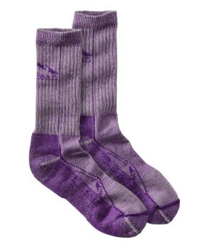 Unisex Cresta Wool No Fly Zone Lightweight Hiking Socks, Crew