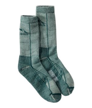 Adults' Cresta Wool No Fly Zone Lightweight Hiking Socks, Crew