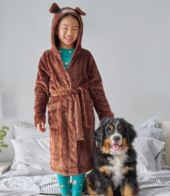 Kids' Cozy Animal Robe, Hooded