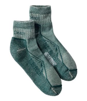 Unisex Cresta Wool No Fly Zone Lightweight Hiking Socks, Quarter-Crew