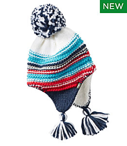 Toddlers' Stripe Peruvian Hat