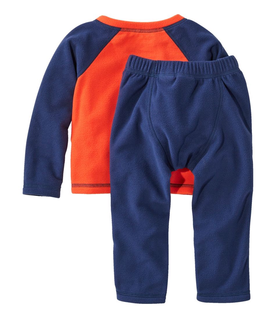 Toddlers' Fitness Fleece Long-Sleeve Tee/Pants Set, Colorblock