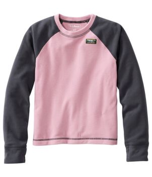 Kids' Fitness Fleece, Long-Sleeve Colorblock